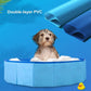 Foldable Pet Bath Outdoor Portable Swimming Pool