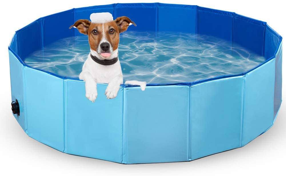 Foldable Pet Bath Outdoor Portable Swimming Pool