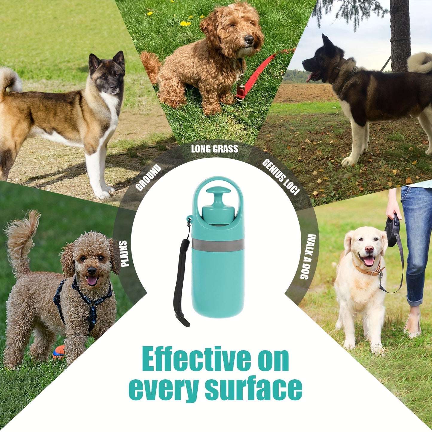 QuickClean Pet Poop Picker - Portable Outdoor Scoop