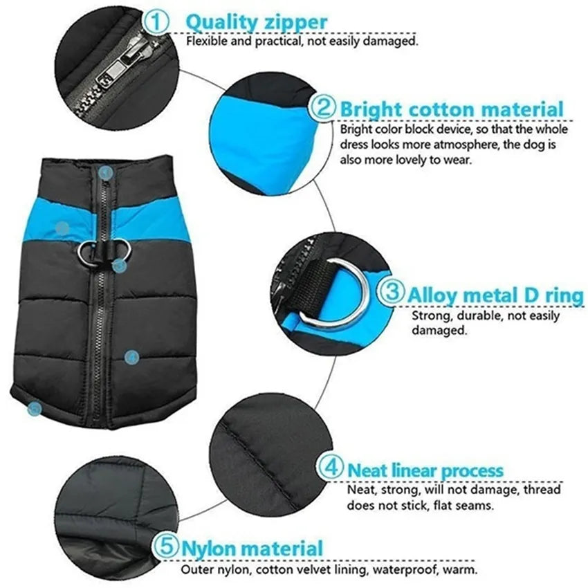 S-5XL Dog Vest Jackets