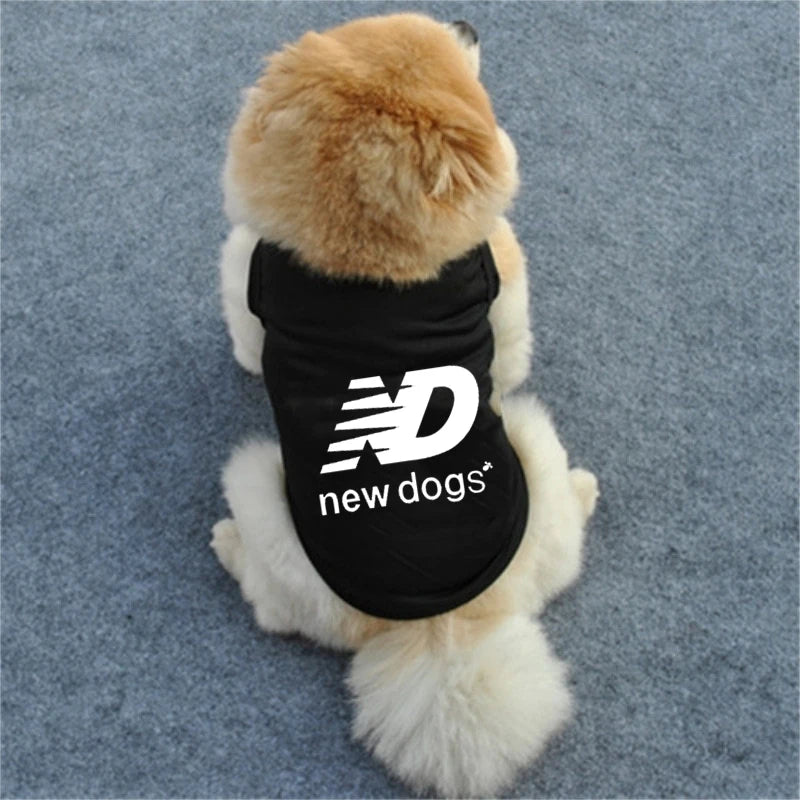 New Dogs Light Weight T-Shirt for Pets