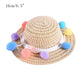 Fashion Pet Woven Straw Hat