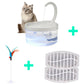 Pet Water Fountain Swan Neck Shaped Cat Water Dispenser