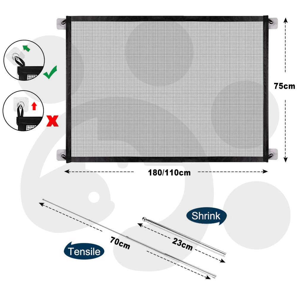 Mesh Dog Gate Playpen