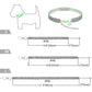 Paw Rhinestone Dog Collar