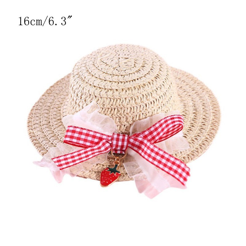 Fashion Pet Woven Straw Hat