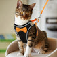 Pet Harness & Leash Set; For Small Dogs & Cats