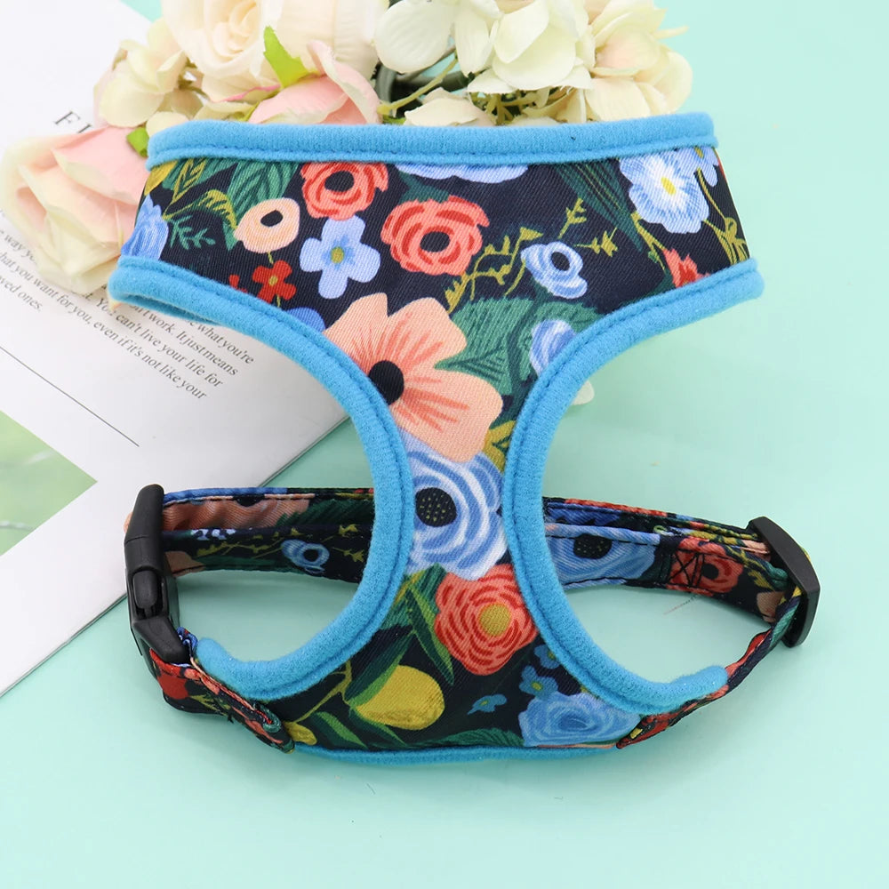 Cute Printed Pet Harness