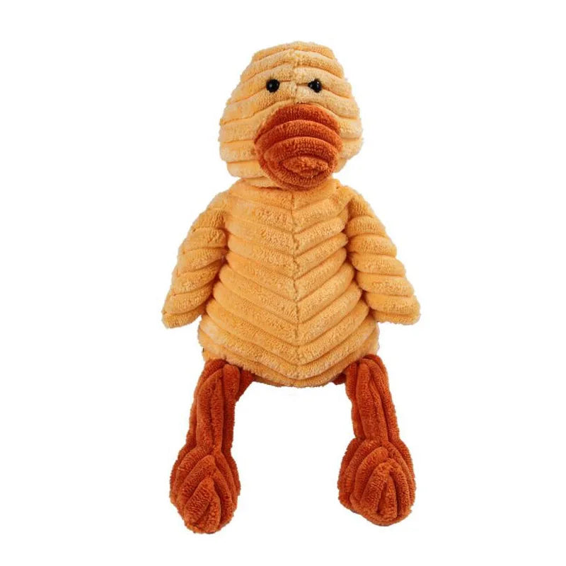 Cute Plush Corduroy Squeak Toy