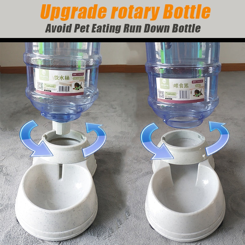 Pet Waterer and Feeder