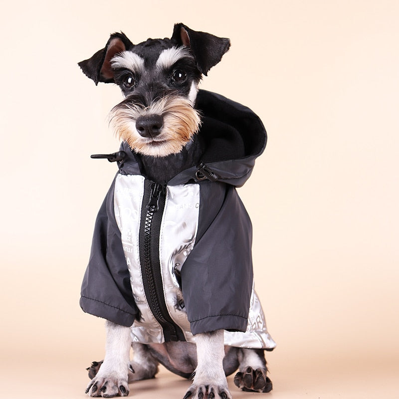 Reflective Dog Clothes, Warm Coat Waterproof