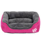 Pet Sofa Dog Bed Soft Fleece & Waterproof Bottom small to 2XL