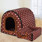 Warm Dog House Comfortable Print Stars Kennel Mat