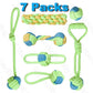 Cotton Rope Mini Dog Chew Toys Ball for Teeth Hygein