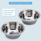 Stainless Steel Double Dog Bowls