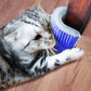 Cat Massage Brush; Self Groomer Comb With Catnip Cat Rubs