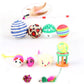 Cat Toys Mouse Balls Feathers Tunnel Sets