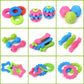 10PCS Random Toys For Small Dogs Rubber, Bite Resistant, & Teeth Cleaning