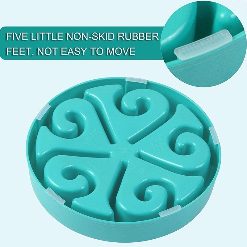 Nontoxic Fun Slow Feeder Dog Bowl