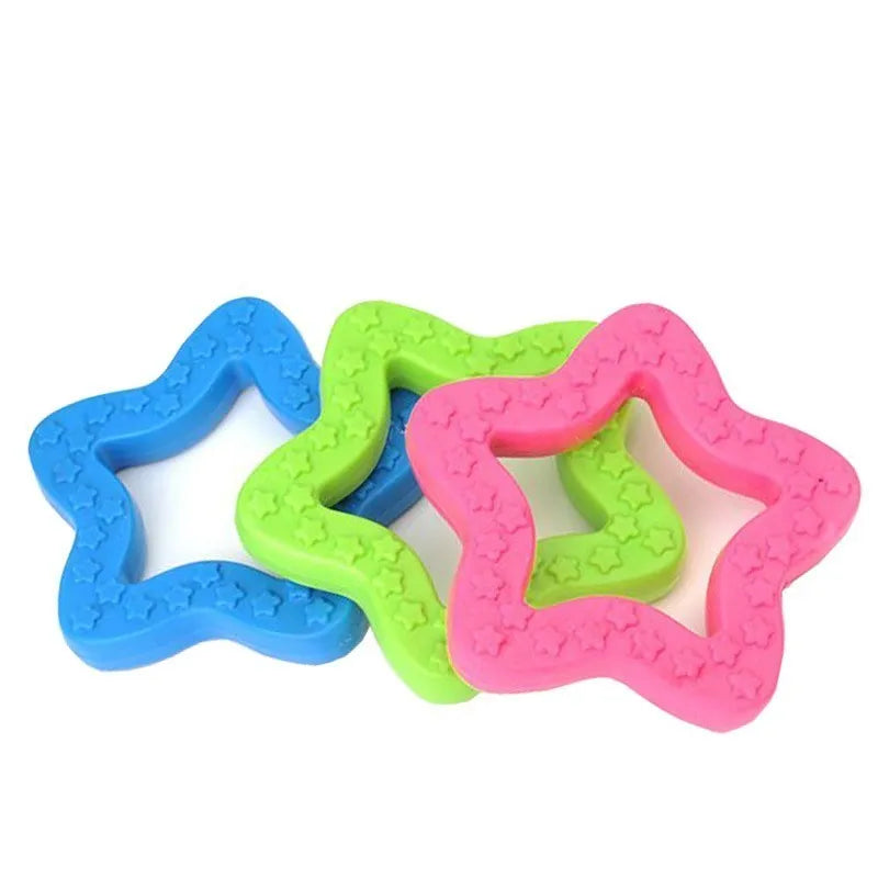 10PCS Random Toys For Small Dogs Rubber, Bite Resistant, & Teeth Cleaning