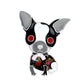 Bonsny Enamel Alloy Anime Chihuahua Dog Brooches