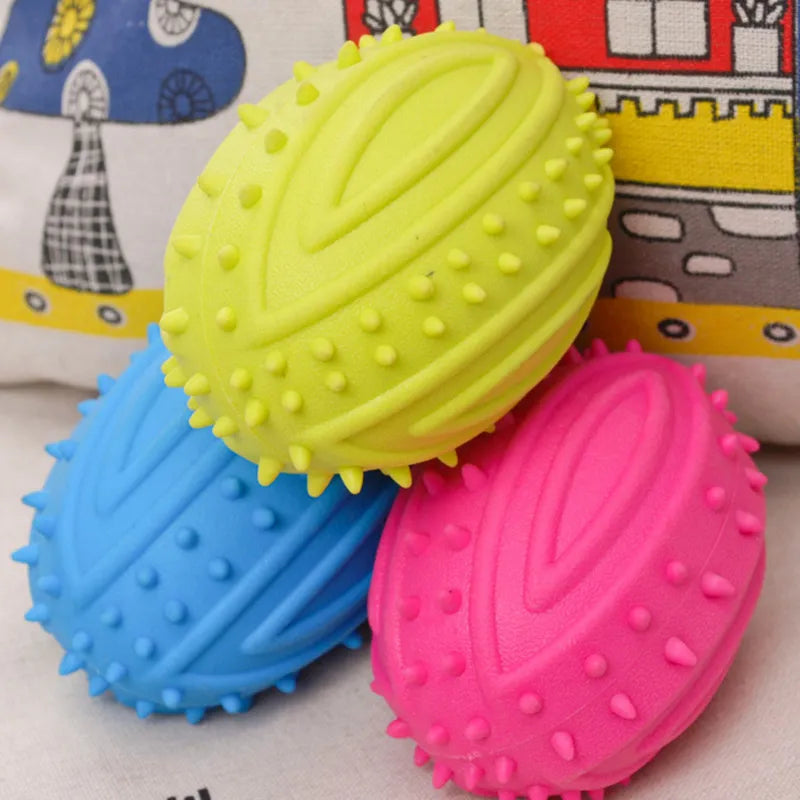 18 Style Pet Rubber Squeaky Chew Toys