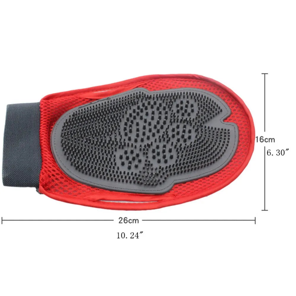 Pet Grooming Hair Brush Glove