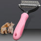 Pet Fur Rake Grooming Brush Comb