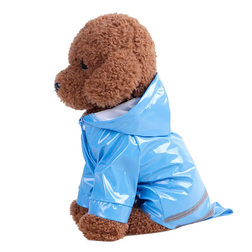 Summer Outdoor Pet Rain Coat S-XL Hoody Waterproof Jackets