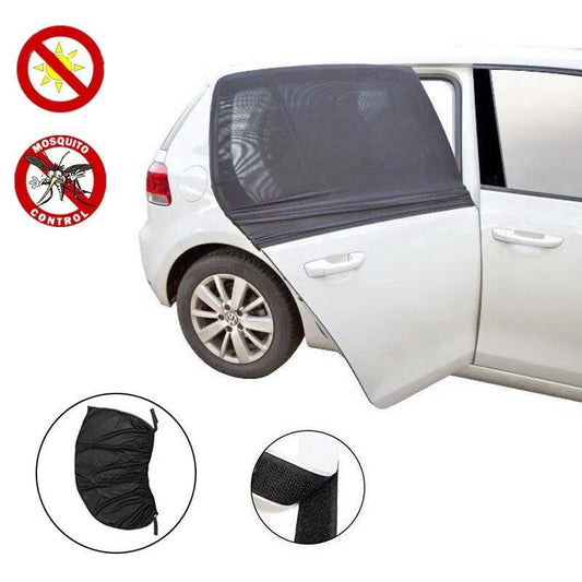 2x Car Side Window Ventelation Cover for Pet Safety