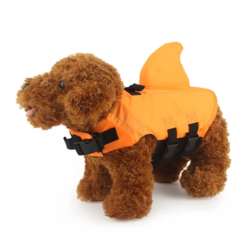 Dog Life Vest Summer Shark Pet Life Jacket