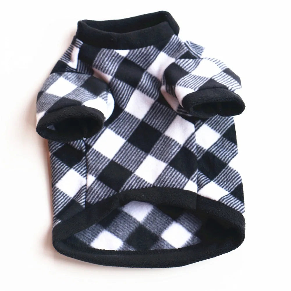 Warm Fleece Printed Pet T-shirts
