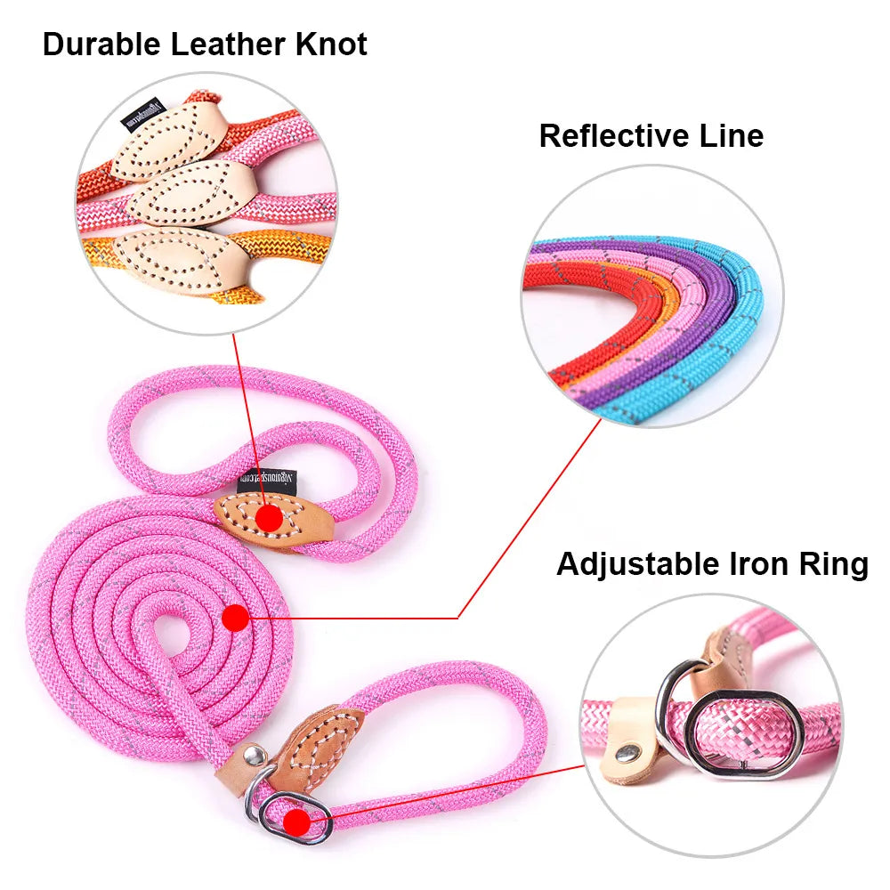 Pet Nylon Reflective Leash Rope