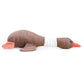 YUDODO Plush Dog Toys Resistance To Bite Squeak Toy For Cleaning Teeth