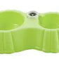 Pet Automatic Water-saving plastic dog bowl A bowl of dual-use for drinking and eating Polypropylene safety and non-toxic