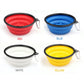 Portable Puppy Dog Bowl Pet Collapsible Feeder Dish