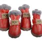 Waterproof Pet Shoes Winter Snow Boots