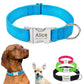 Personazlied Dog Collar Nylon Reflective