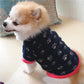 Warm Fleece Printed Pet T-shirts