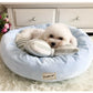 Plush Round Pet Bed