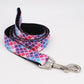 Dream Purple Dog Collar Bow Leash Harness Sets