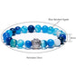 Paw Natural Stone Beads Chakra Bracelets