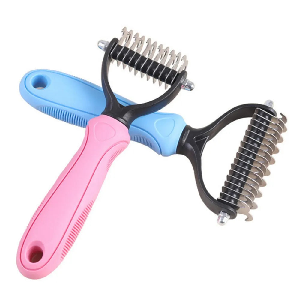 Pet Fur Rake Grooming Brush Comb