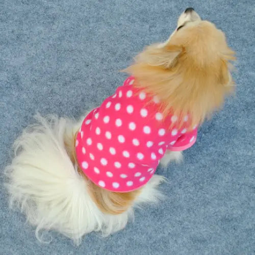Warm Fleece Printed Pet T-shirts