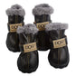 Waterproof Pet Shoes Winter Snow Boots