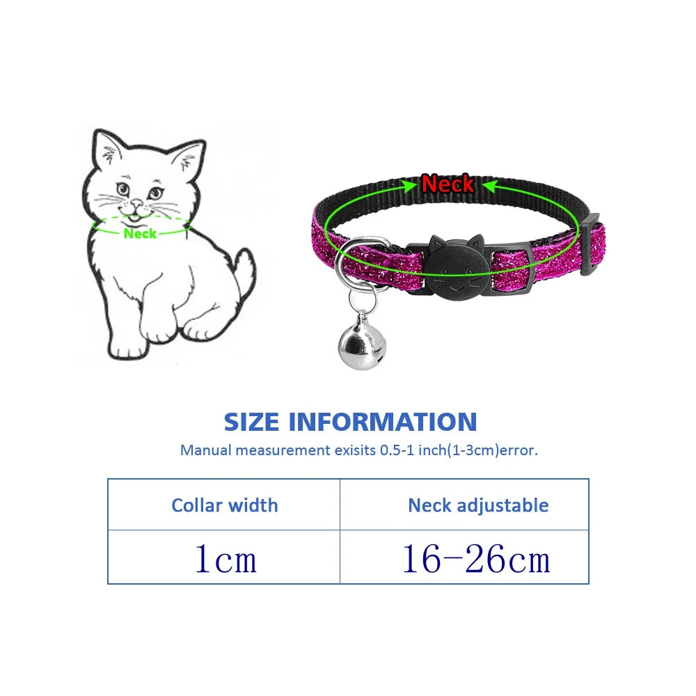 Fashionable Cat Collar With Bell