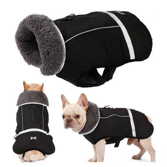 Winter Waterproof Outdoor Pet Jacket Warm Dog Coat