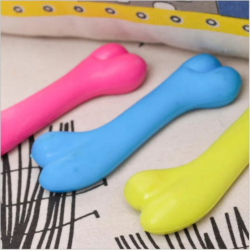 18 Style Pet Rubber Squeaky Chew Toys