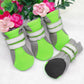 4 pcs Small Dog Shoes Reflective