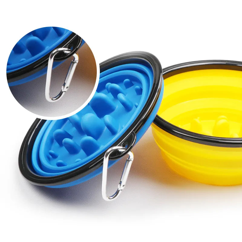 Portable Puppy Dog Bowl Pet Collapsible Feeder Dish